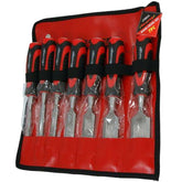 Neilsen 7pc Wood Bevel Edge Carpentry Joiner Woodwork Chisel Set 6mm - 38mm